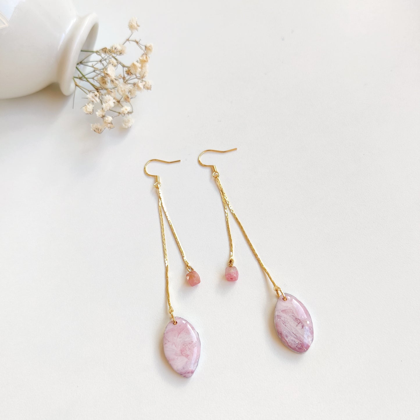 Boucles d'oreilles floral pour la fête des mères