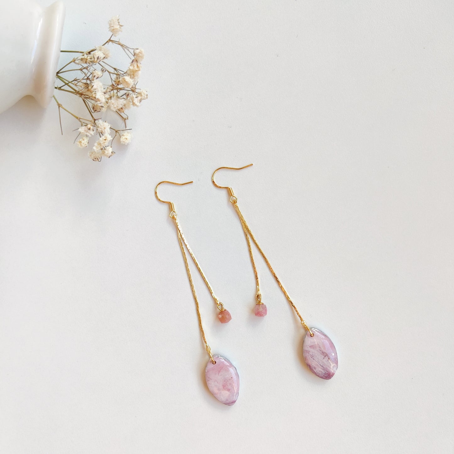 Boucles d'oreilles floral pour la fête des mères