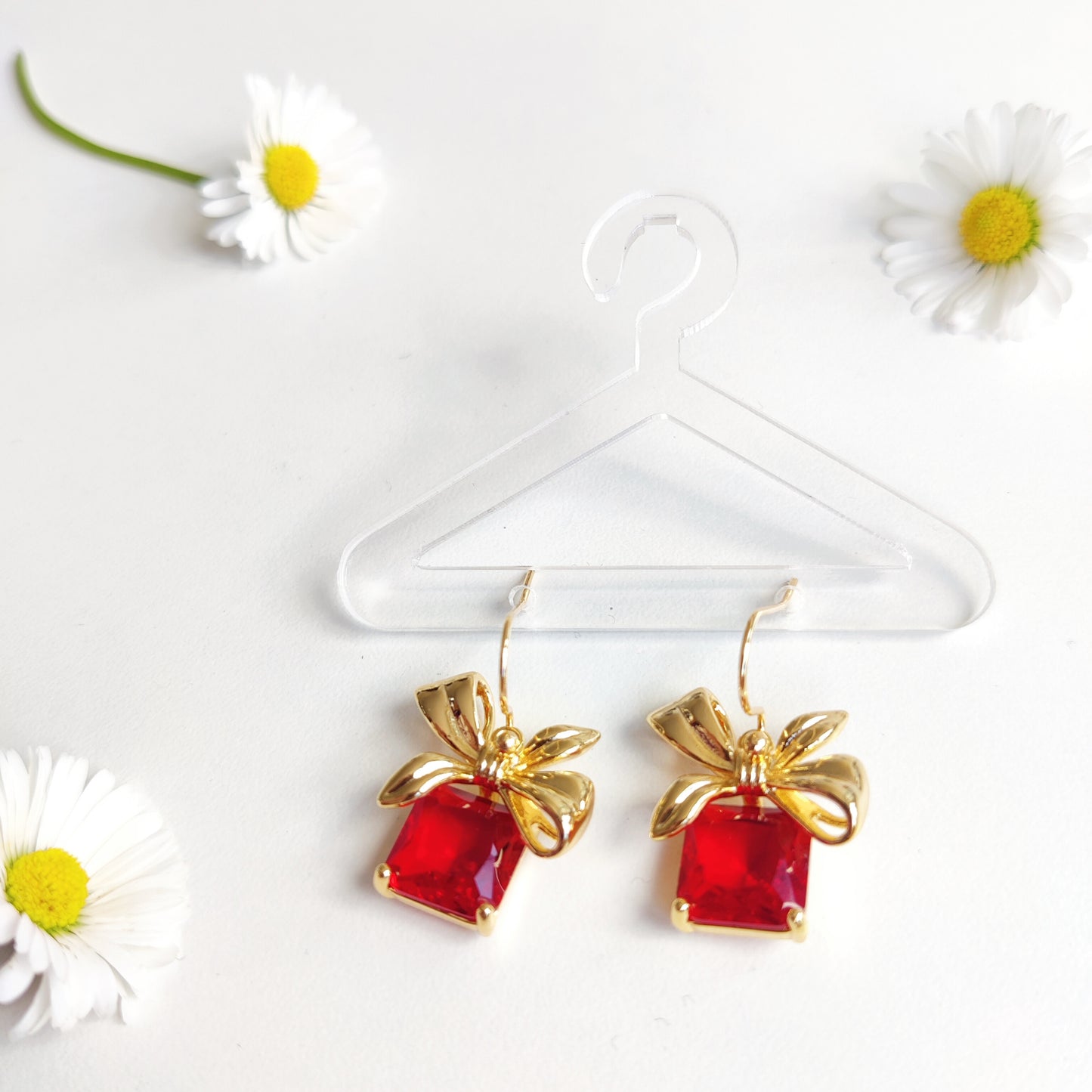 Boucles d’oreilles florales pour la fête des mères