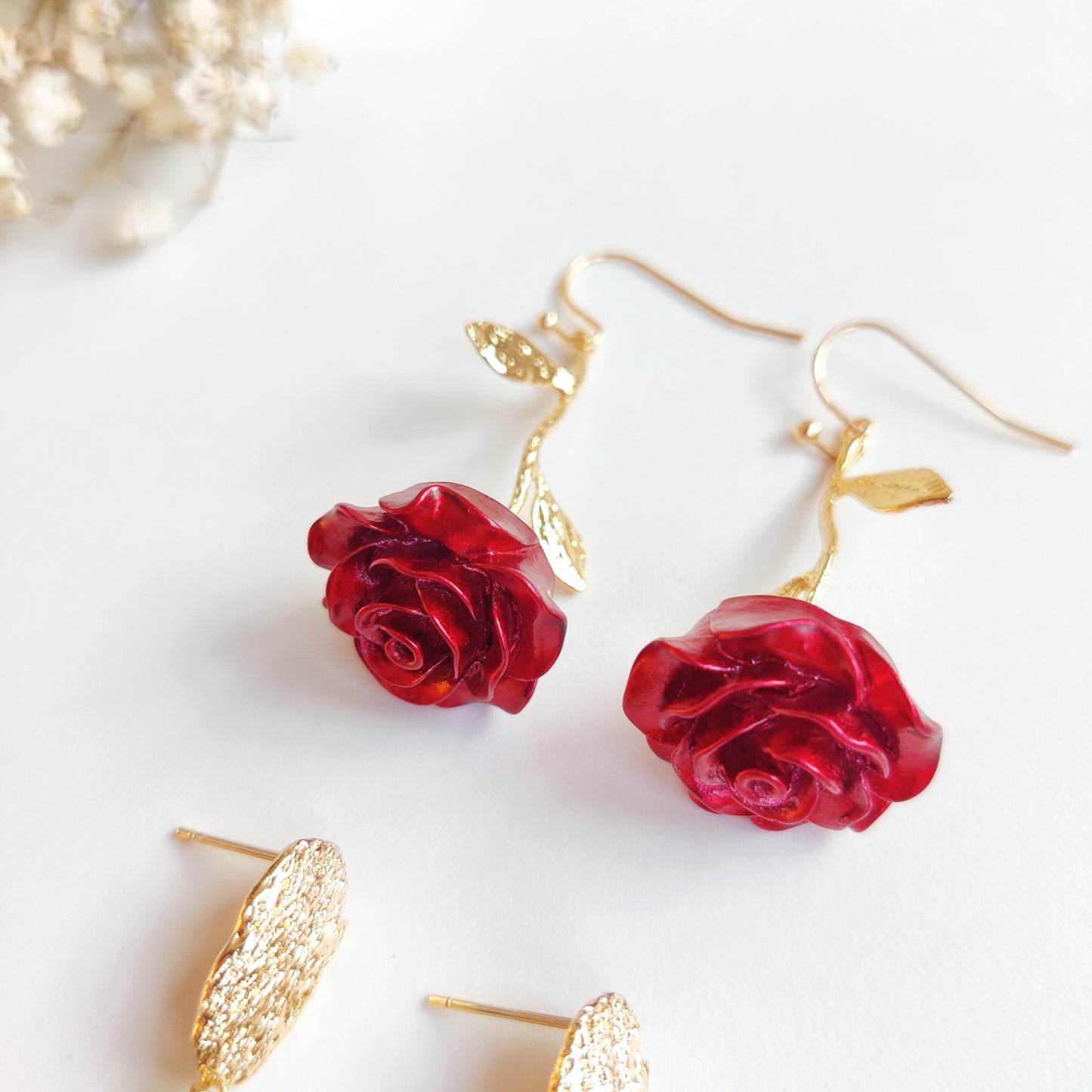 Boucles d’oreilles florales pour la fête des mères