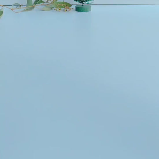 Christmas | Polymer Clay | Statement earrings | Christmas Tree | Floral earrings | Earrings | Polymer clay and 14 k Gold Plated Earrings |