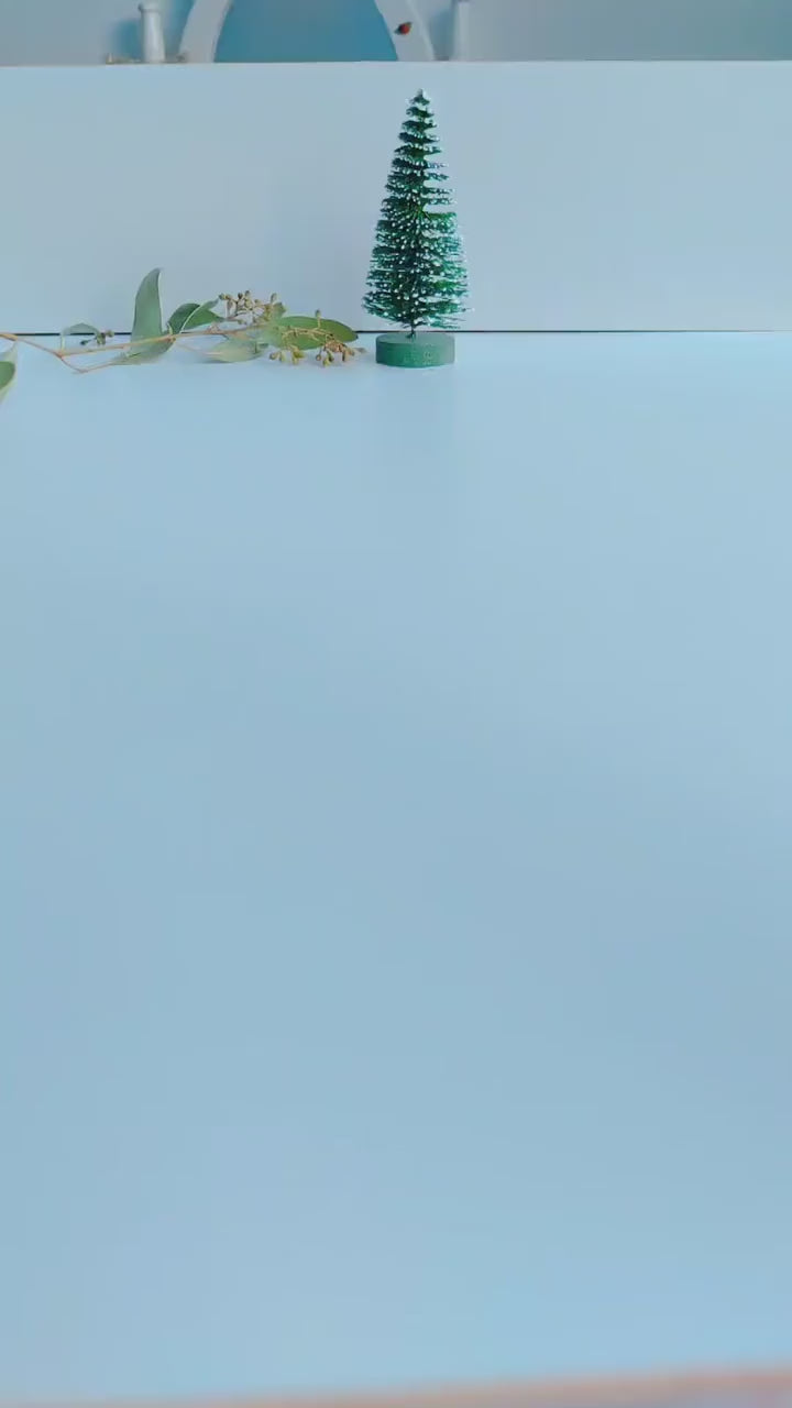 Christmas | Polymer Clay | Statement earrings | Christmas Tree | Floral earrings | Earrings | Polymer clay and 14 k Gold Plated Earrings |