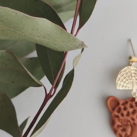 Autumn Collection | Autumn Earrings | Handmade Pumpkin polymer clay earrings | Fall foliage earrings | Fall colors earrings | Cosy