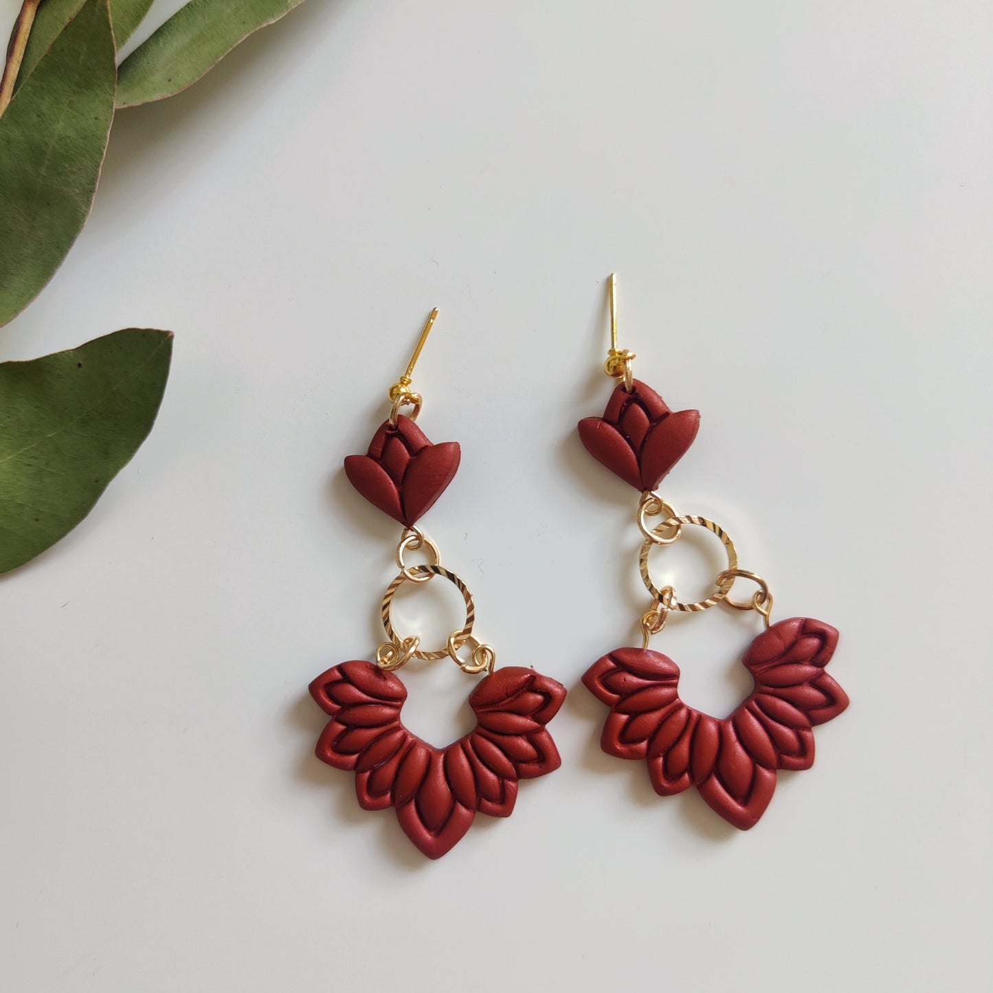 ELISE | Polymer clay earrings | Artisanal | Handmade | Jewellry | Handmade | Polymer Clay | Dangle Earrings