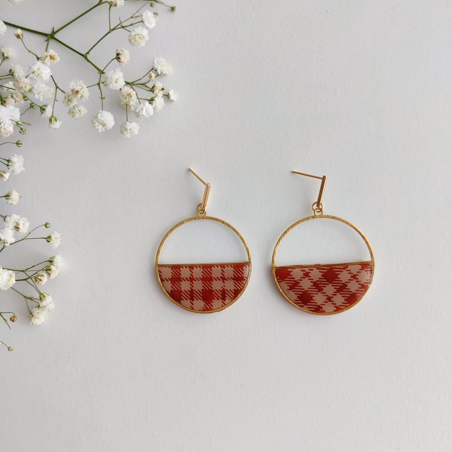 Autumn Collection | Autumn Earrings | Handmade Halloween polymer clay earrings | Fall foliage earrings | Fall colors earrings | Cosy