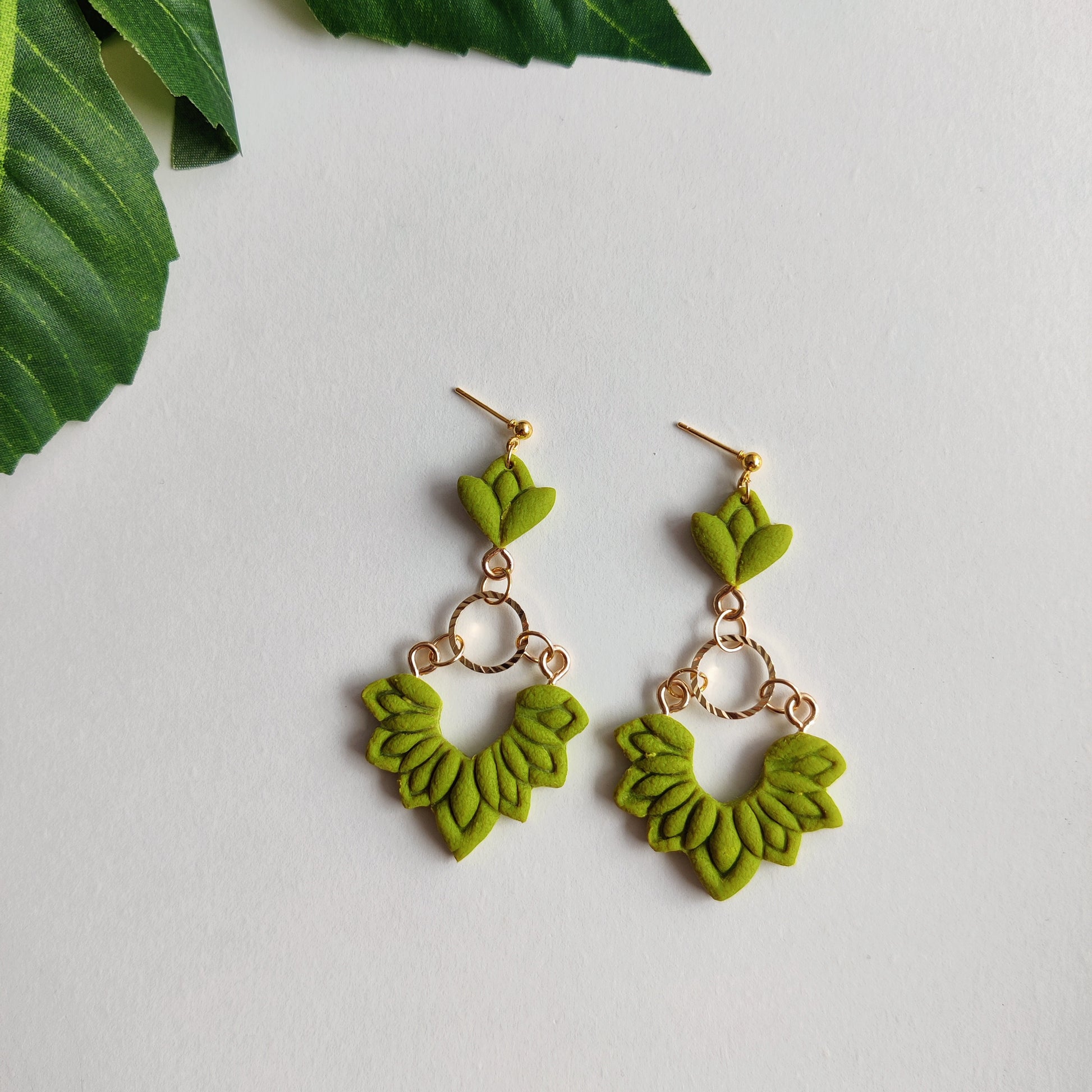 ELISE | Polymer clay earrings | Artisanal | Handmade | Jewellry | Handmade | Polymer Clay | Dangle Earrings