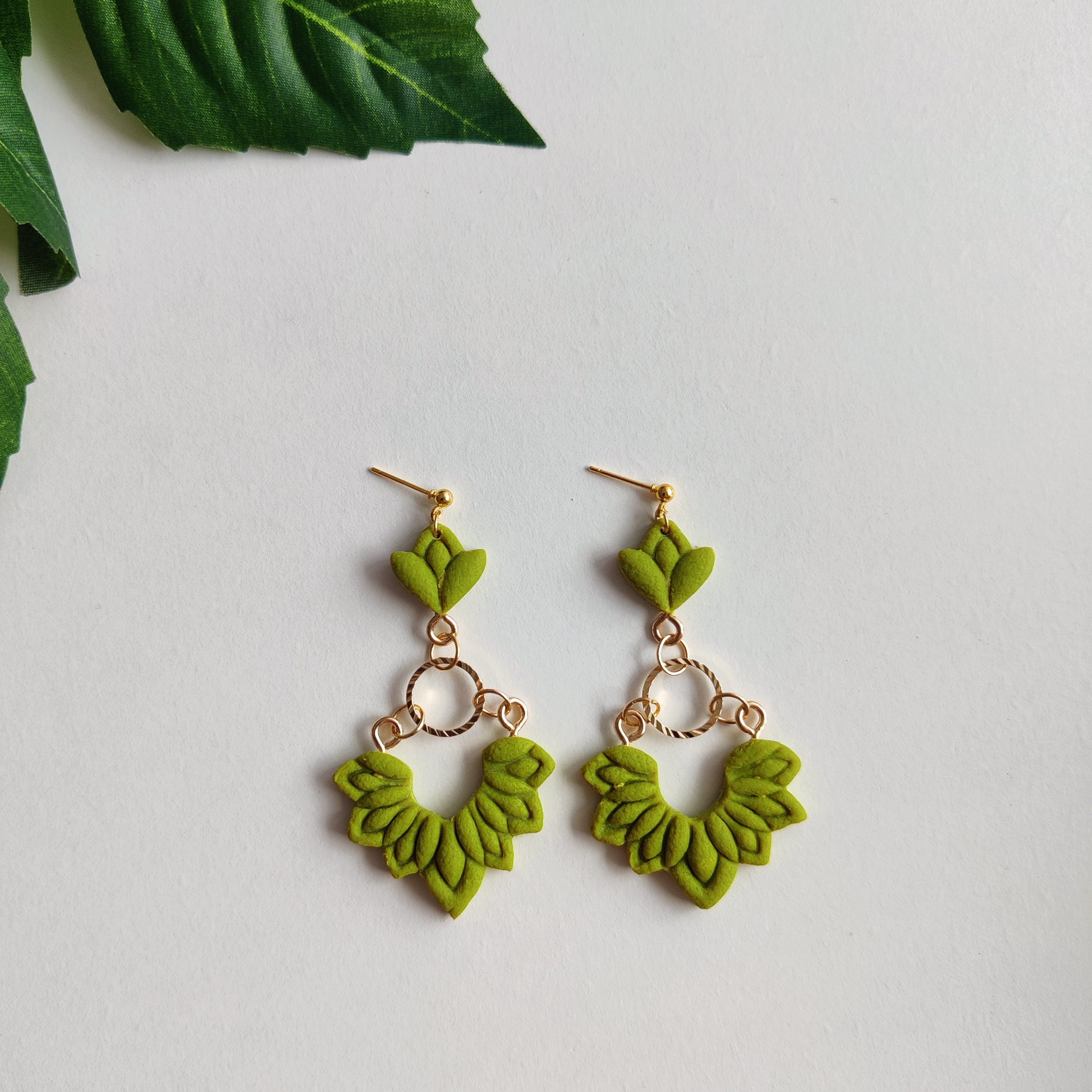 ELISE | Polymer clay earrings | Artisanal | Handmade | Jewellry | Handmade | Polymer Clay | Dangle Earrings