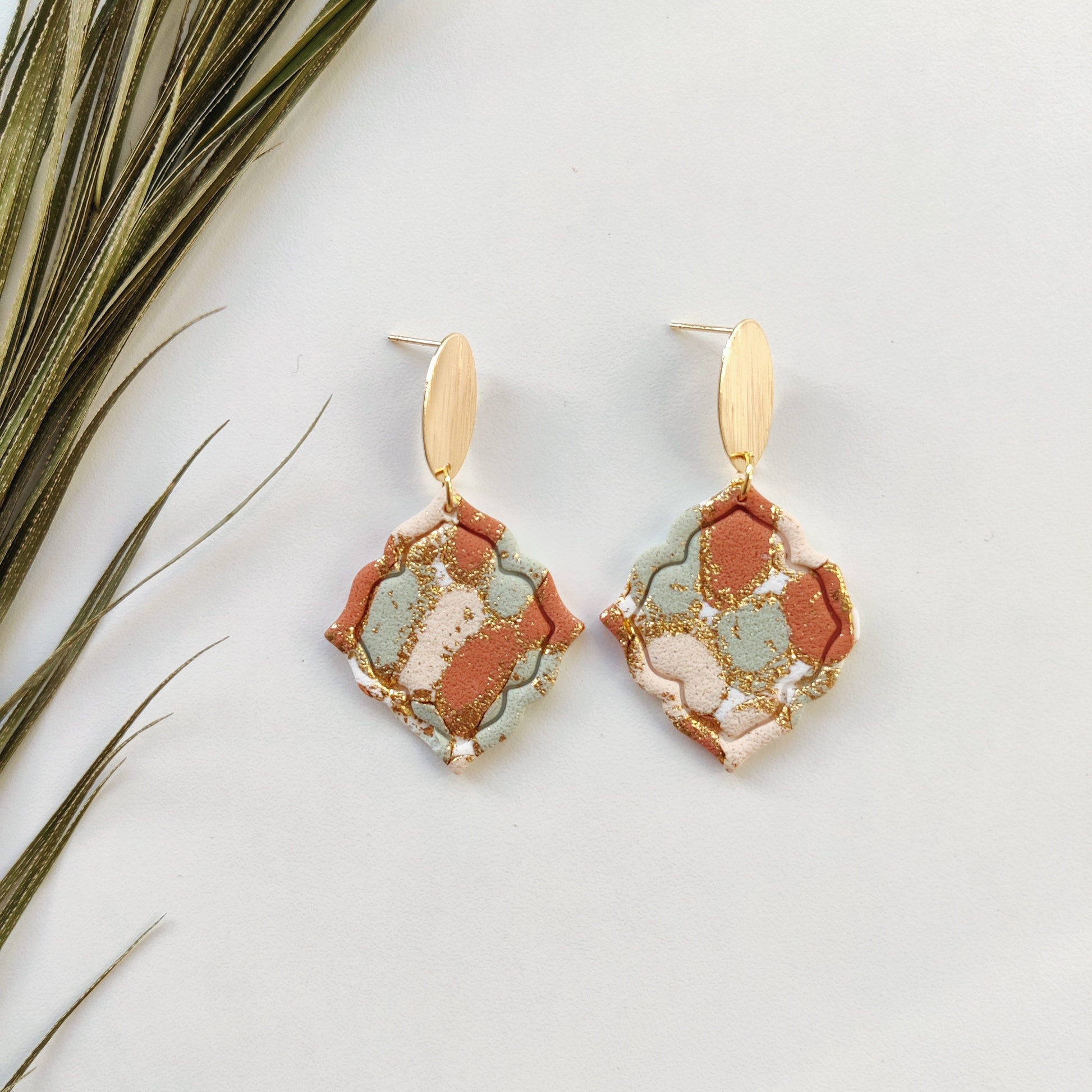 Christmas earrings collection | Polymer clay earrings | Artisanal | Holidays Earrings | Jewellry | Handmade | Polymer Clay | Dangle Earrings